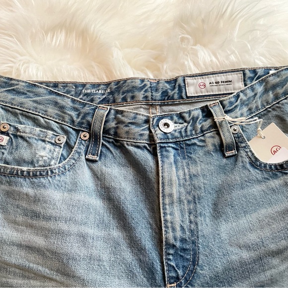 NEW WITH TAGS AG ISABELLE High Rise Straight Leg Jeans Size 27 ๐ฅ - Picture 9 of 10